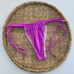 Tanga Cortininha Tira Dupla - Vermelho - Meu Bikini Novo