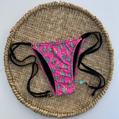 Tanga Lacinho Maresias Estampado - Rosa