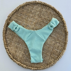 Tanga Fio Duplo Argola Lateral - Verde Água