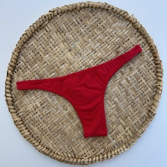 Tanga Asa Delta Lateral Fina - Vermelho - comprar online