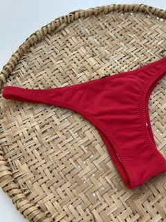 Tanga Asa Delta Lateral Fina - Vermelho na internet