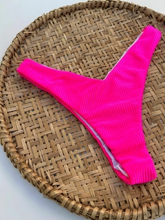 Tanga Super Asa Delta Textura - Rosa - comprar online