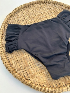 Tanga Alta Borboleta Fio Duplo - Preto - comprar online