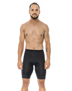 Bermuda Masculina Ciclismo Power D120 Gel - Preto - Tam GG