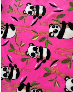 Tecido Lycra Estampada Panda