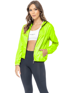 Corta Vento Running Poli Tech - Amarelo Fluor - comprar online