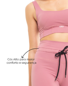 Legging com Canaleta no Cós - Romã na internet