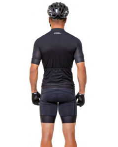 Camisa Masculina Manga Curta Ciclismo - Preto - Tam G na internet