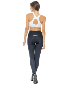 Legging Feminina Ciclismo Power D120 Gel - Preto na internet