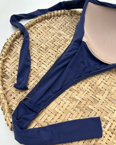 Conjunto Plus Size: Top Meia Taça & Tanga Alta Borboleta Fio Duplo - Tam G4 - Meu Bikini Novo