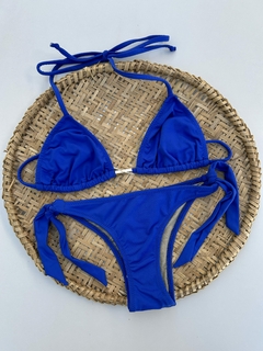 Conjunto Top Cortininha e Tanga Nozinho