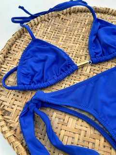 Conjunto Top Cortininha e Tanga Nozinho - Meu Bikini Novo