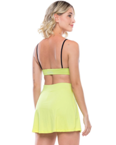 Top Beach Tennis Dry - Amarelo Neon na internet