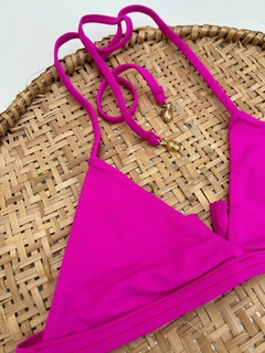 Top Triângulo Tulum - Rosa - comprar online