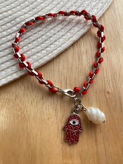 Pulseira Hamsa Vermelha