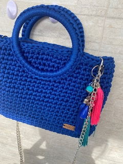 Bolsa Crochê Riviera Azul