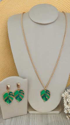 Conjunto Folha Verde - loja online