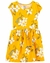 Carters Vestido Floral Amarelo