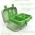 Imagem do Kit 2 Lancheiras Bentgo Fresh e Lunch Box Animais Safari