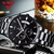 Relógio Masculino Nibosi 2309 Quartzo de Luxo Aço Inoxidável