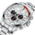 Relógio Nibosi 2512 Masculino Quartzo Casual Pulseira Em Inoxidável na internet