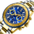 Relógio Nibosi 2517 Quartzo Masculino Em Inoxidável - comprar online