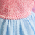 Vestido de Festa Infantil Azul e Rosa de Aniversário de Realeza - loja online