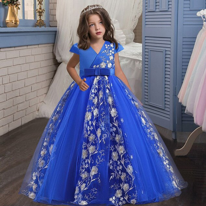 Vestido Infantil de Festa de Aniversário Formatura Princesa e Florista