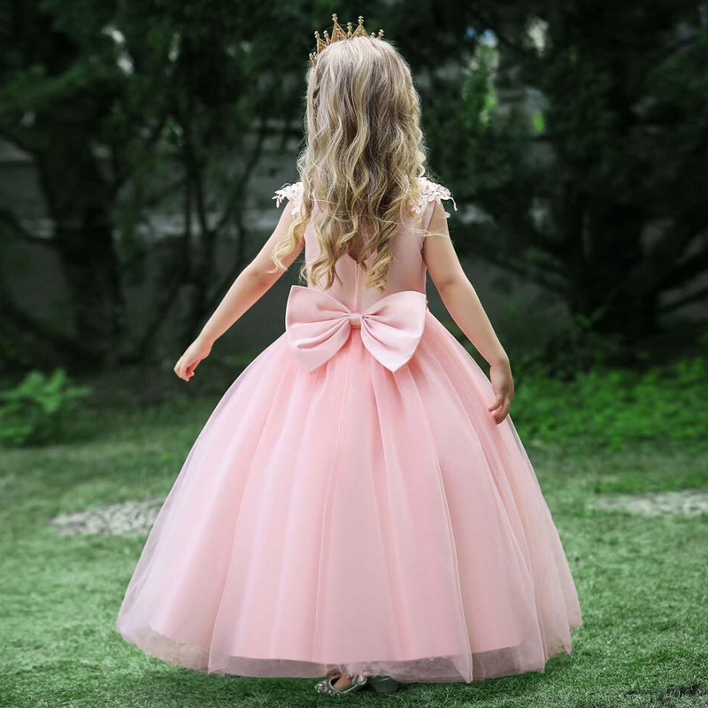 Vestido de Festa Infantil Longo Para Formatura Aniversário Princesa e  Daminha