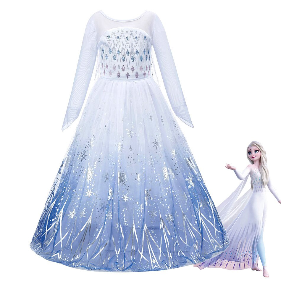 Vestido Temático Frozen