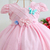 Vestido Infantil Jardim Encantado: O Grande Dia em Que Sua Princesa Brilha em um Conto de Fadas - comprar online