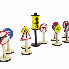 Combo PISTAS 21 piezas + Señales - tienda online