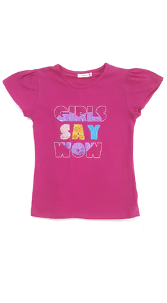 Remera Girl Fucsia