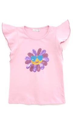 Remera Margarita Rosa - comprar online