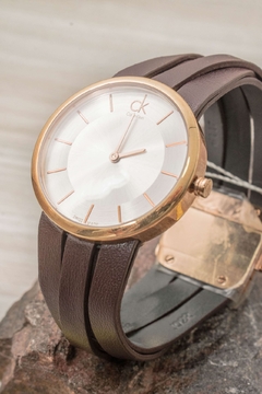 Reloj Calvin Klein con Malla de cuero en internet