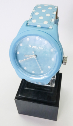 Reloj Reebok Dama Linea Classic Polka Celeste