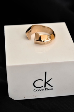 Anillo CK Golden Asimetric