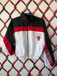 CAMPERA MICROFIBRA CHICAGO BULLS BLANCO