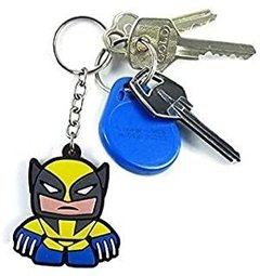 Chaveiro Cute Wolverine em Borracha - comprar online