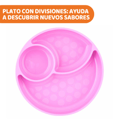 Plato con divisiones. Chicco - comprar online