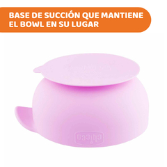 Bowl de silicona Chicco - comprar online