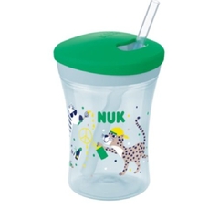 Vaso NUK Action Cup con sorbete flexible