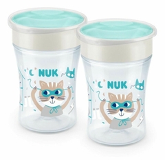 Vaso NUK Evolution Magic Cup con borde 360°