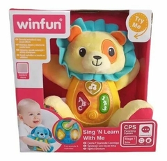 Peluche Didáctico Amigo Inteligente León Winfun en internet