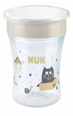 Vaso NUK Evolution Magic Cup con borde 360° - Caramelo Bebés 