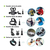 Accesorios Gopro Kit Action Cam Estuche Tripode Soportes en internet