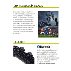 Joystick Inalámbrico play 3 PS3 replica Playstation 3 Bluetooth - comprar online
