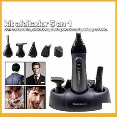 Kit Afeitador 5 En 1 Corta Barba Nariz Axila Cabello Bigote - dotPix Store