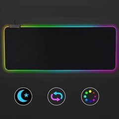 Mouse Pad Gamer Luz Led Rgb 7 Colores Usb 800x300mm Gms-x5 - comprar online