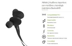 Imagen de Auriculares Inalambricos Klip Athletik Bluetooth Deportivos